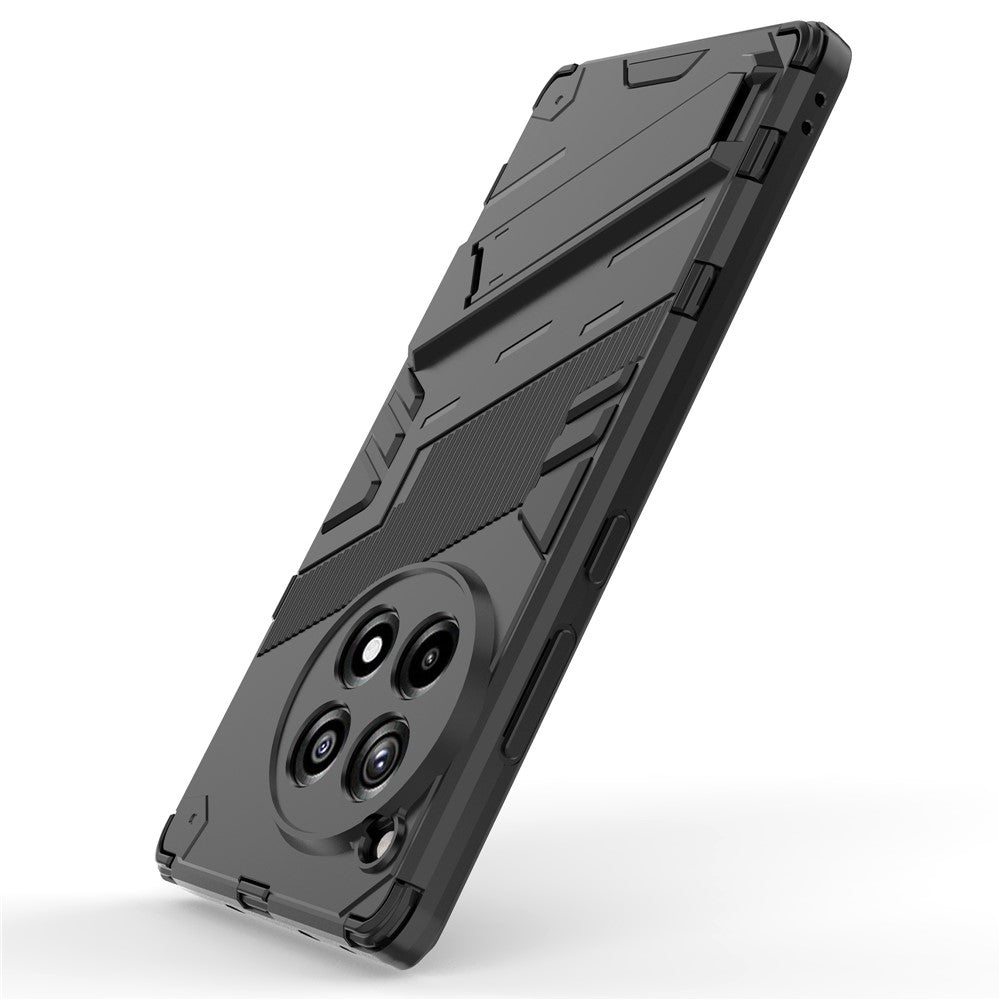 For OnePlus Ace 3 5G / 12R 5G Phone Case Kickstand TPU+PC Hybrid Cover
