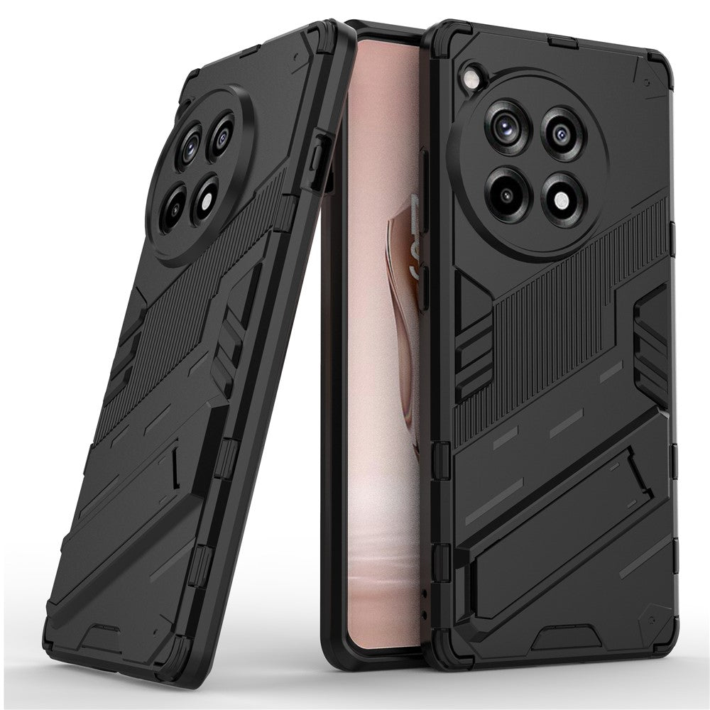 For OnePlus Ace 3 5G / 12R 5G Phone Case Kickstand TPU+PC Hybrid Cover