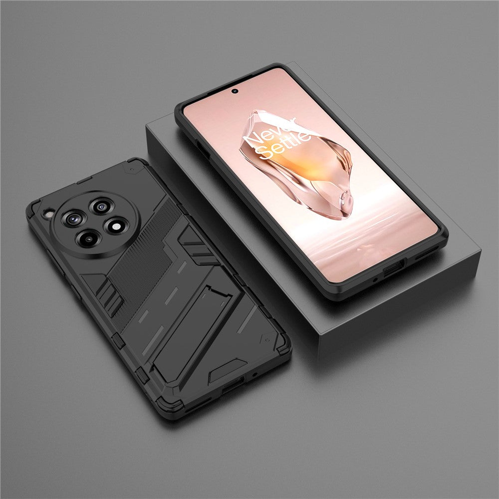 For OnePlus Ace 3 5G / 12R 5G Phone Case Kickstand TPU+PC Hybrid Cover