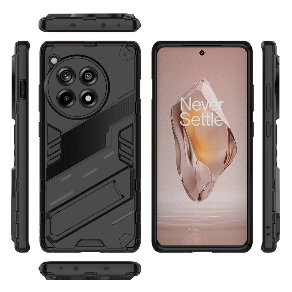 For OnePlus Ace 3 5G / 12R 5G Phone Case Kickstand TPU+PC Hybrid Cover