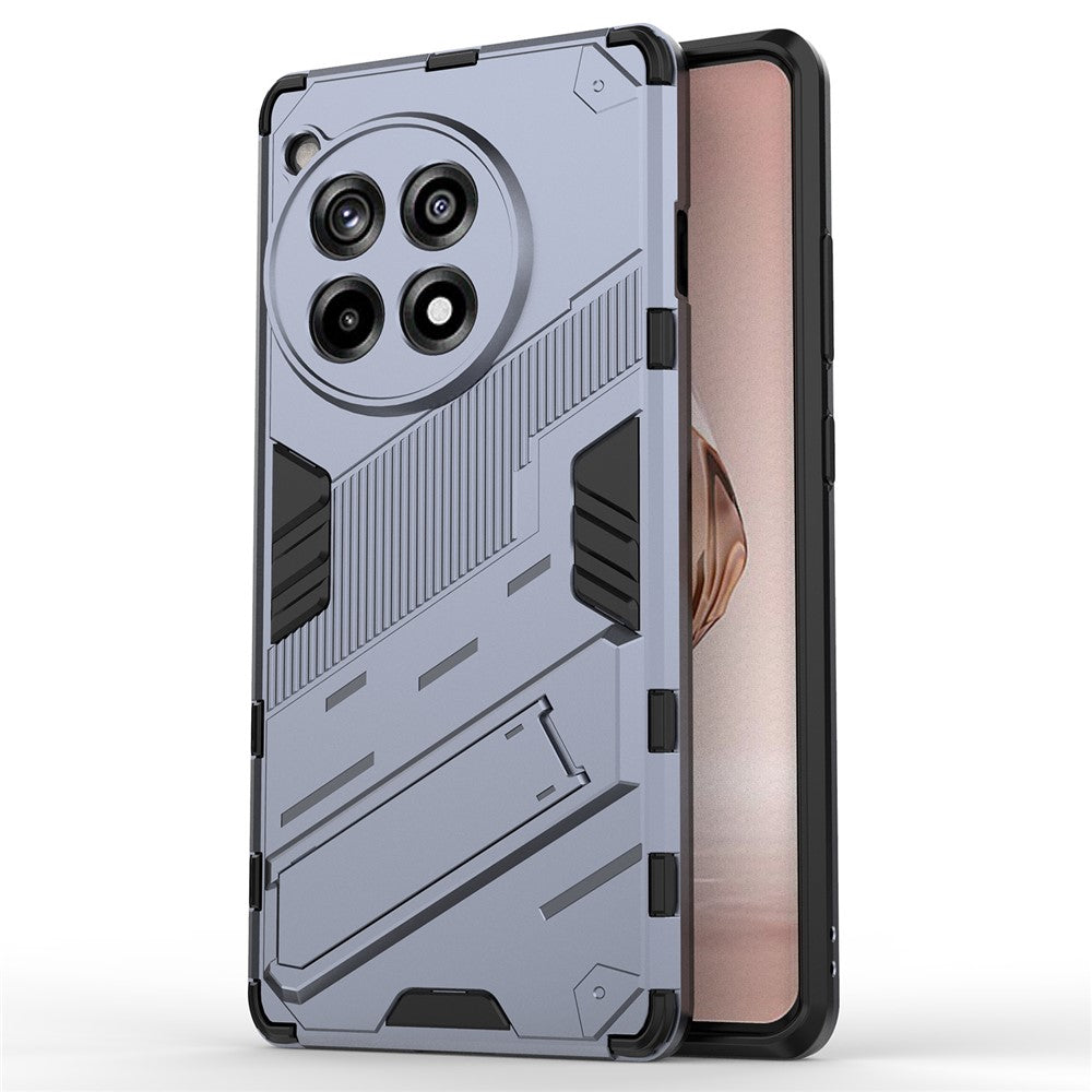 For OnePlus Ace 3 5G / 12R 5G Phone Case Kickstand TPU+PC Hybrid Cover