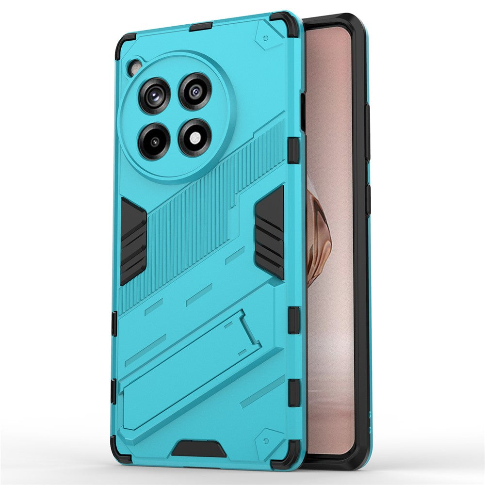 For OnePlus Ace 3 5G / 12R 5G Phone Case Kickstand TPU+PC Hybrid Cover