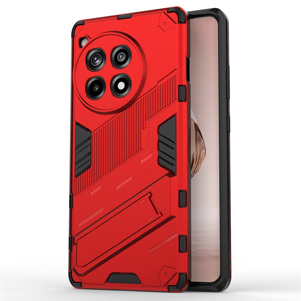 For OnePlus Ace 3 5G / 12R 5G Phone Case Kickstand TPU+PC Hybrid Cover
