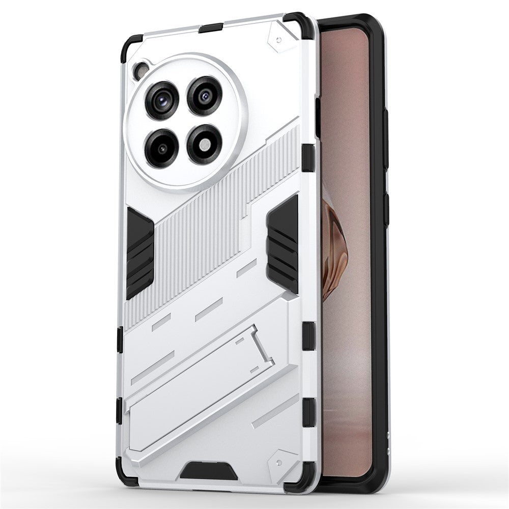 For OnePlus Ace 3 5G / 12R 5G Phone Case Kickstand TPU+PC Hybrid Cover