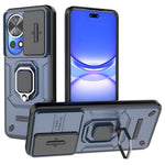 Huawei Nova 12 Pro 5G / Nova 12 Ultra 5G Skal Skjutlinslock PC+TPU Stativ mobil Baksida Skal