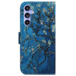 For Samsung Galaxy A35 5G Case Pattern Print Leather Phone Cover