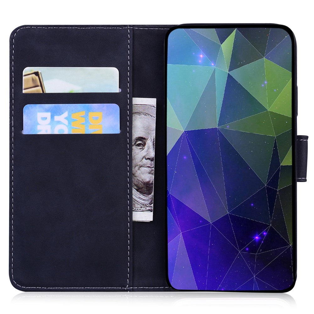 Til Samsung Galaxy A35 5G Etui Pung Telefon Læder Cover Sommerfugleprint
