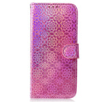For Samsung Galaxy A55 5G Case Dazzling Flower Leather Wallet Phone Cover