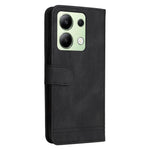 For Xiaomi Redmi Note 13 4G Leather Wallet Cases Skin Touch Phone Cover Stand with Strap