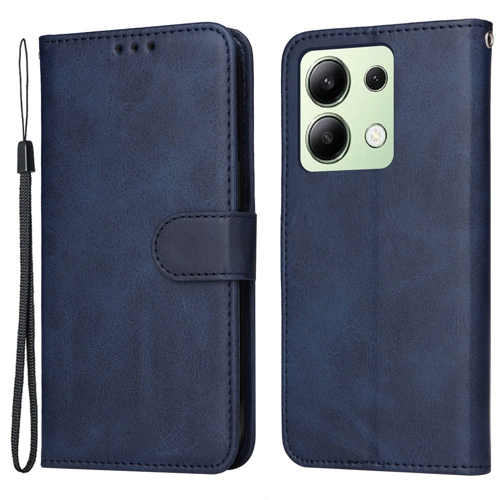 For Xiaomi Redmi Note 13 4G Case PU Leather Cover with Wallet Card Slots