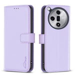 BINFEN COLOR BF17 For Oppo Find X7 5G Leather Case Stand Wallet Phone Cover