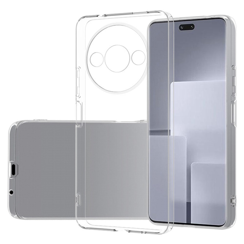 For Xiaomi Redmi A3 4G / Poco C61 4G TPU Case Transparent Cover Precise Cutout Lens Protection