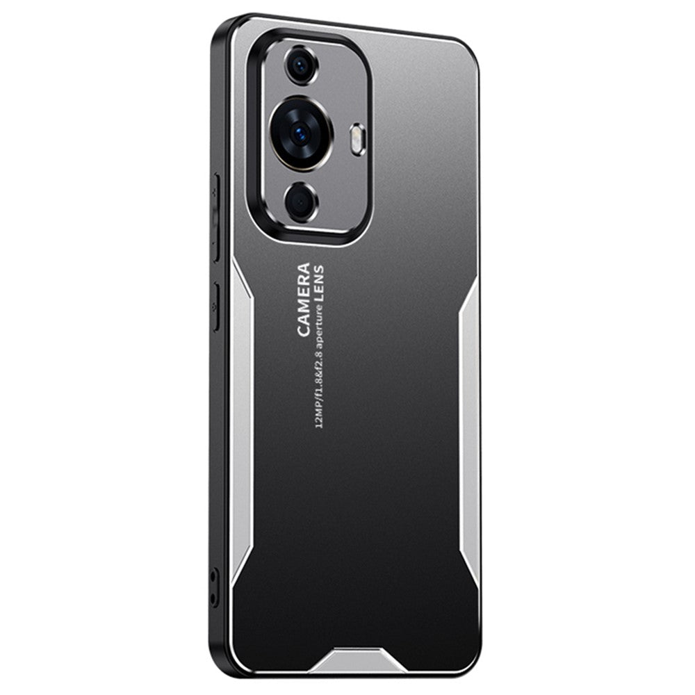 For Huawei nova 11 / nova 12s 4G / nova 12 Lite 4G Metal Case Matte Airbag Protection Shockproof Phone Cover