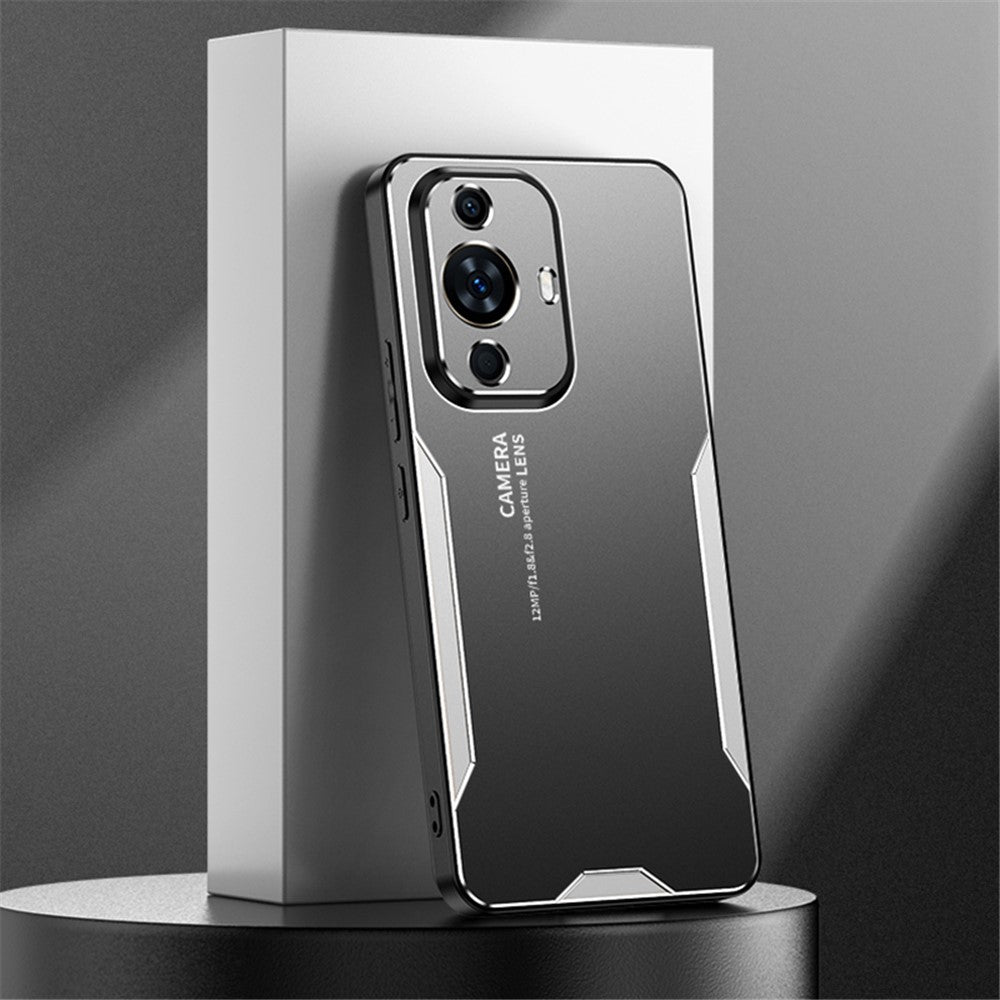 For Huawei nova 11 / nova 12s 4G / nova 12 Lite 4G Metal Case Matte Airbag Protection Shockproof Phone Cover