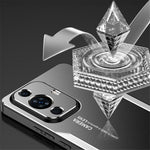 For Huawei nova 11 / nova 12s 4G / nova 12 Lite 4G Metal Case Matte Airbag Protection Shockproof Phone Cover