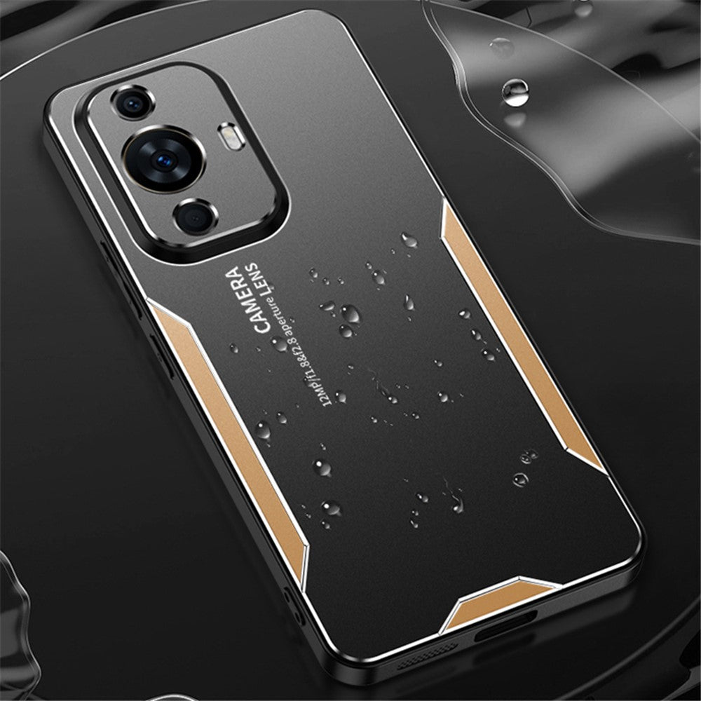For Huawei nova 11 / nova 12s 4G / nova 12 Lite 4G Metal Case Matte Airbag Protection Shockproof Phone Cover
