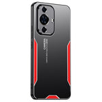 For Huawei nova 11 / nova 12s 4G / nova 12 Lite 4G Metal Case Matte Airbag Protection Shockproof Phone Cover