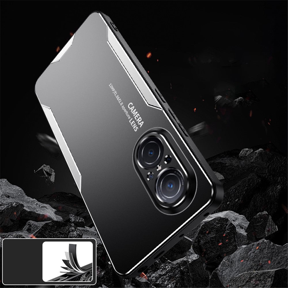For Huawei nova 9 SE / nova 9 SE 5G Aluminum Alloy Case Airbag Protection Phone Protective Cover