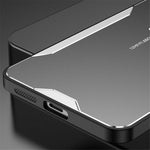 For Oppo A57 (2022) 5G /  A77 5G Cell Phone Case Frosted PC+TPU+Aluminum Alloy Cover