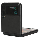 Til Samsung Galaxy Z Flip3 5G Etui PU Læder Kort holder Telefon Bagcover