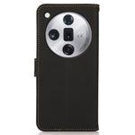 KHAZNEH For Oppo Find X7 5G Phone Case Stand Cover RFID Blocking Wallet