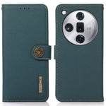 KHAZNEH For Oppo Find X7 5G Phone Case Stand Cover RFID Blocking Wallet