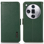 KHAZNEH For Oppo Find X7 Ultra / Find X7 Pro Case Genuine Cow Leather Scratch-proof Phone Cover