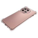 OnePlus Ace 3 5G / 12R 5G TPU-skal Förstärkta hörn Genomskinligt bakstycke