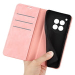 For OnePlus 12 5G PU Leather Skin-touch Case Wallet Flip Phone Cover