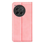 For OnePlus 12 5G PU Leather Skin-touch Case Wallet Flip Phone Cover
