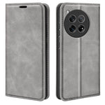For OnePlus 12 5G PU Leather Skin-touch Case Wallet Flip Phone Cover