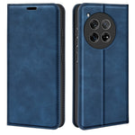 For OnePlus 12 5G PU Leather Skin-touch Case Wallet Flip Phone Cover