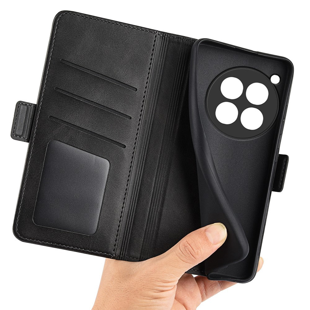 For OnePlus 12 5G Leather Flip Wallet Case Folio Stand View Phone Cover