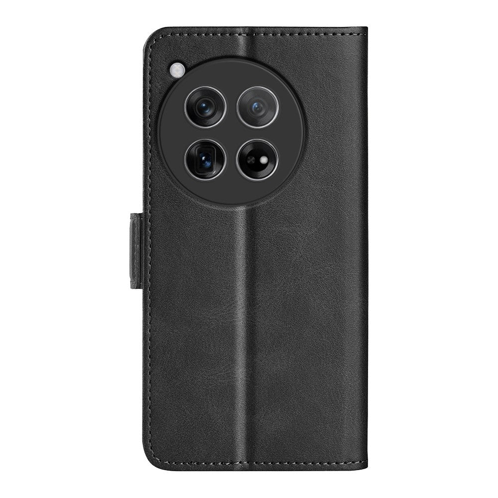 For OnePlus 12 5G Leather Flip Wallet Case Folio Stand View Phone Cover