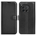 OnePlus 12 5G mobilskal Flip Plånbok Stötsäkert PU Läder Stativfodral