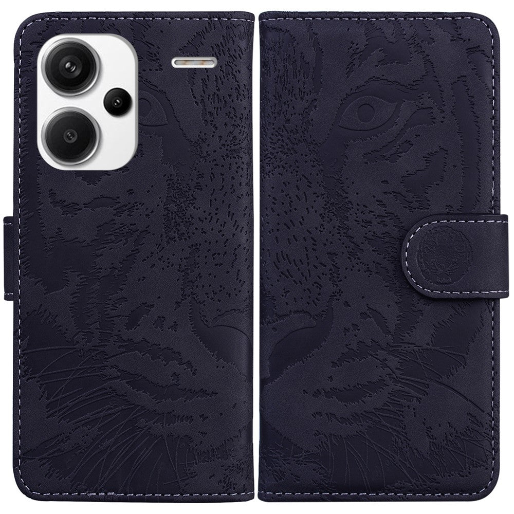 For Xiaomi Redmi Note 13 Pro+ 5G Wallet Case Tiger Pattern Leather Stand Feature Flip Phone Cover