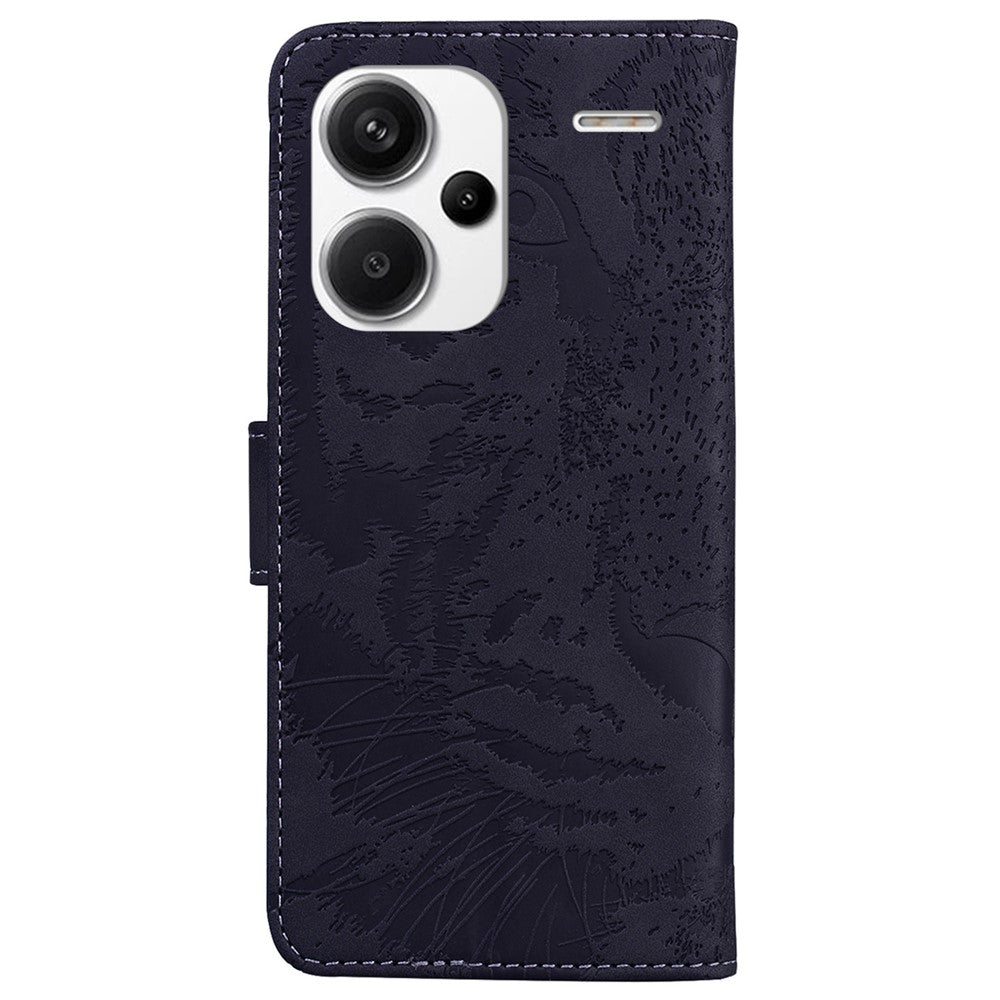 For Xiaomi Redmi Note 13 Pro+ 5G Wallet Case Tiger Pattern Leather Stand Feature Flip Phone Cover