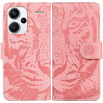 For Xiaomi Redmi Note 13 Pro+ 5G Wallet Case Tiger Pattern Leather Stand Feature Flip Phone Cover