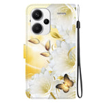 Xiaomi Redmi Note 13 Pro+ 5G mobilskal Mönstertryck Fodral Stativ Handledsrem