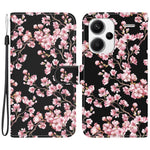 Xiaomi Redmi Note 13 Pro+ 5G mobilskal Mönstertryck Fodral Stativ Handledsrem