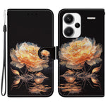 Xiaomi Redmi Note 13 Pro+ 5G mobilskal Mönstertryck Fodral Stativ Handledsrem