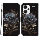 Xiaomi Redmi Note 13 Pro+ 5G mobilskal Mönstertryck Fodral Stativ Handledsrem