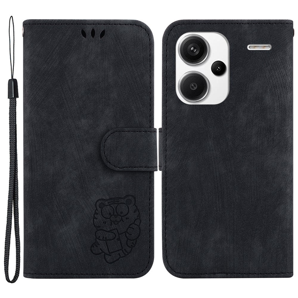 For Xiaomi Redmi Note 13 Pro+ 5G Case Wallet Cute Tiger Pattern Flip Shockproof Phone Cover