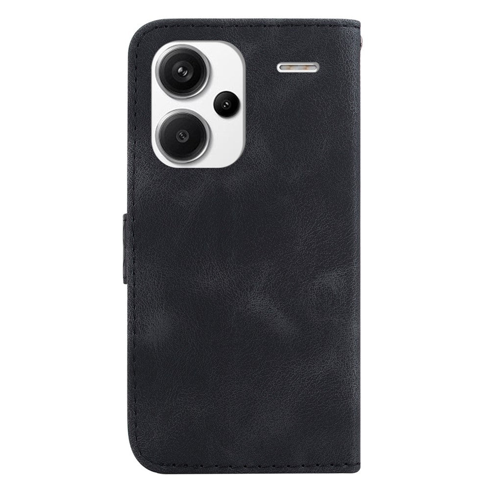 For Xiaomi Redmi Note 13 Pro+ 5G Flip Phone Case Leather Wallet Cover 7-Shape Pattern
