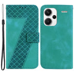 For Xiaomi Redmi Note 13 Pro+ 5G Flip Phone Case Leather Wallet Cover 7-Shape Pattern