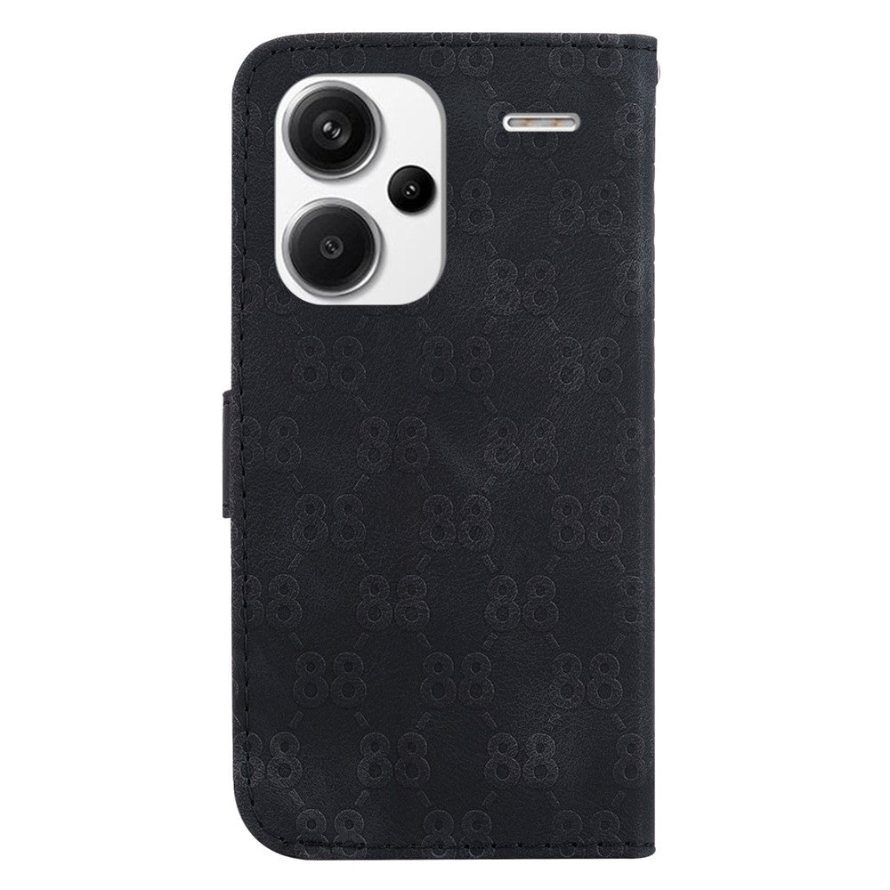 For Xiaomi Redmi Note 13 Pro+ 5G Phone Case Double 8-Shape Wallet Flip Cover