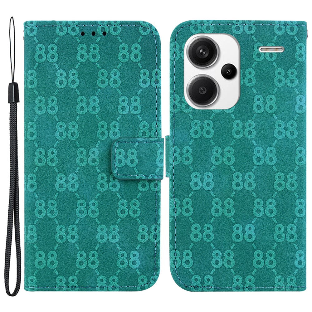 For Xiaomi Redmi Note 13 Pro+ 5G Phone Case Double 8-Shape Wallet Flip Cover