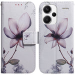 For Xiaomi Redmi Note 13 Pro+ 5G Flip Phone Cover Pattern Print Wallet Case