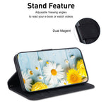 For Xiaomi Redmi Note 13 5G / Note 13 5G (China) Flower Leather Case Wallet Cover
