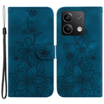 For Xiaomi Redmi Note 13 5G / Note 13 5G (China) Flower Leather Case Wallet Cover